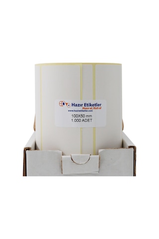 Eko Termal Rulo Etiket 100mm X 50mm 1000 Adet Diğer