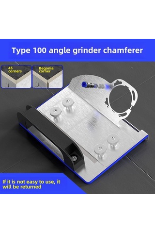 Reedark 100 Tipi Taşcı Ve Oduncu İçin Taş Döşeme 45 Derece Köşe Kesici, Taşınabilir Nikel-krom Çelik Kesim Aleti