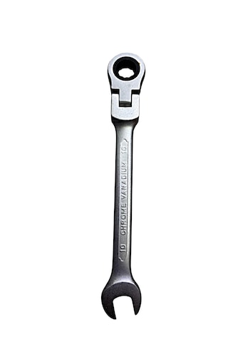 10mm Mafsallı Cırcır Kombine Anahtar