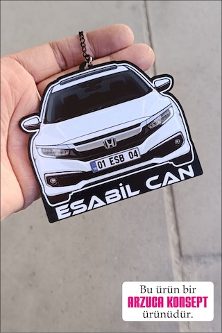 Araba Dikiz Ayna Süsü Kişiye Özel Pleksi Dikiz Ayna Süsü Araç Ayna Süsü Araba si Süs
