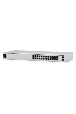 Ubnt USW-24-Poe 24 Port Gigabit + 2x1GB Sfp 95 W Uplink Yönetilebilir Poe Rackmount Swıtch