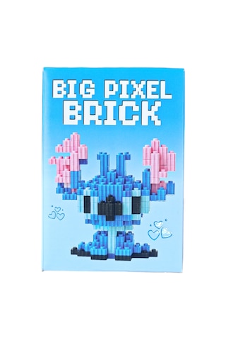 Büyük Boy 456 Parça Stitch 3d Yapboz Bricks Figür Yapı Oyuncağı