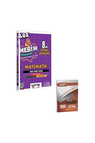 Ders Arkadaşım 2027 8. Sınıf Lgs Mebim Matematik 8 Adet Genel Deneme+ Anla Kazan Paragraf