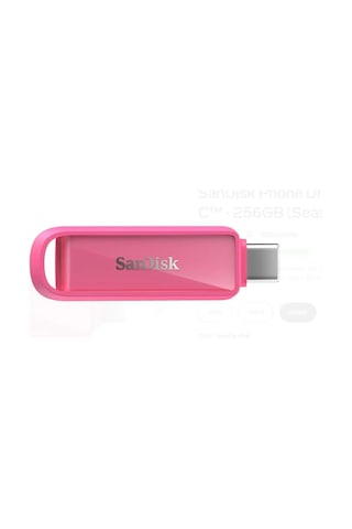Sandisk Sdıxs0n-256g-gn6ng 256gb Phone Drive With Usb-c-128gb Seastar Pink Flash Bellek Kdo