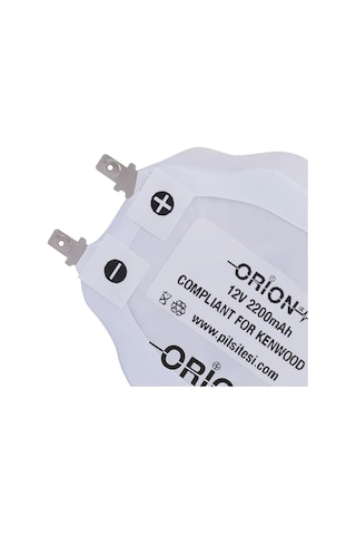 Kenwood Uyumlu Orion 12V 2200 mAh Şarjlı Süpürge Pili (306002605)