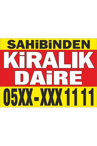 Sahibinden Kiralık Emlak Branda Afiş Pankart (436276744)