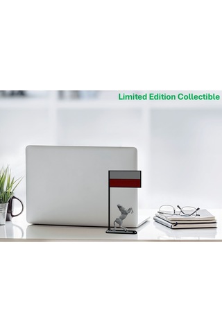 Polonya Bayrağı Masa Dekoru Şaha Kalkmış At Figürlü 3d Baskılı