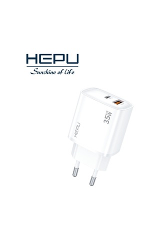 Hepu Hp-c30 35w Gan Hızlı Şarj Adaptörü Type-c Kablo Dahildir