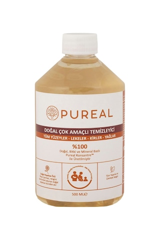 Pureal Doğal Çok Amaçlı Temizleyici 500 Ml Tekli
