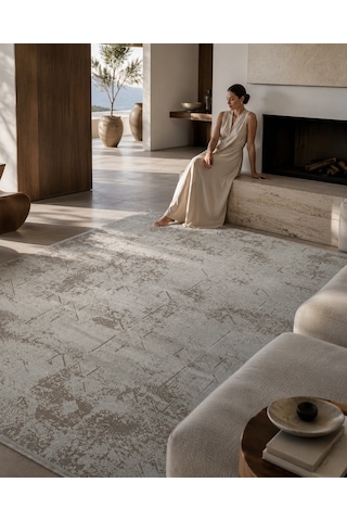 Beliz Viskon Gri Geometrik Desenli Tüylenme Yapmayan Toz Tutmaz Premium Salon Halısı 652 Renkli Beliz Viskon Gri Geometrik Desenli Tüylenme Yapmayan Toz Tutmaz Premium Salon Halısı 652 Renkli