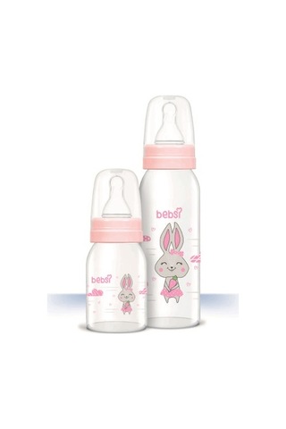 Bebsi Cam Biberon Seti Pembe (250 ML+125Ml)