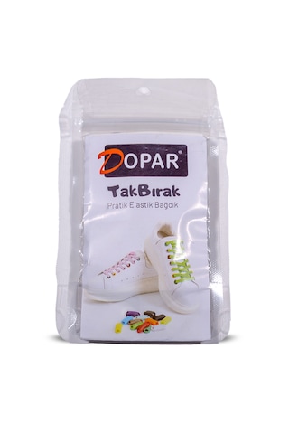 Elastik Kahverengi Akıllı Bağcık Tak Bırak Ayakkabı Bağcığı 100cm