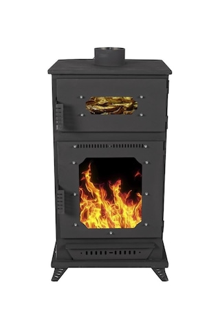 Etinova M003 Pelet Ve Odun Yakabilen Mini Soba