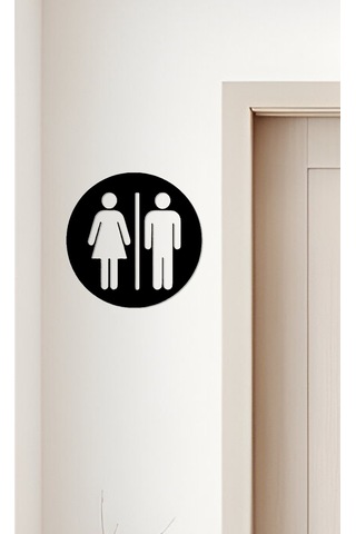 Wc Tabelası, Tuvalet Levhası, Kadın Erkek Tabela, Yönlendirme Levhaları 55