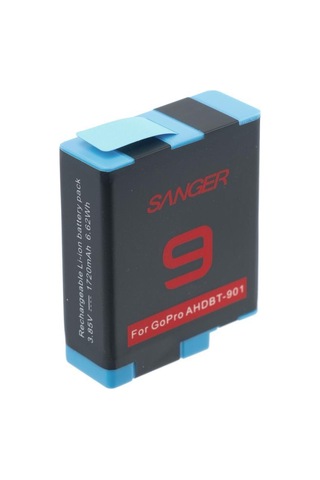 Sanger Ahdbt-901 Gopro Hero 9 Batarya Siyah