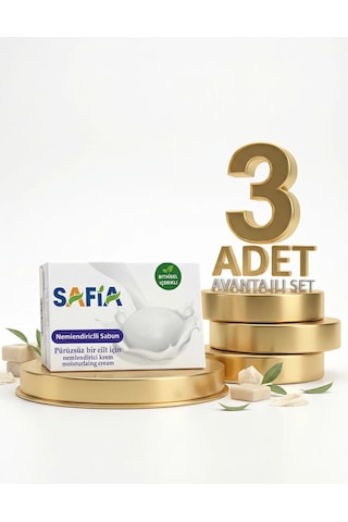 Safia Nemlendirici Güzellik Sabunu 3x90 Gr Diğer