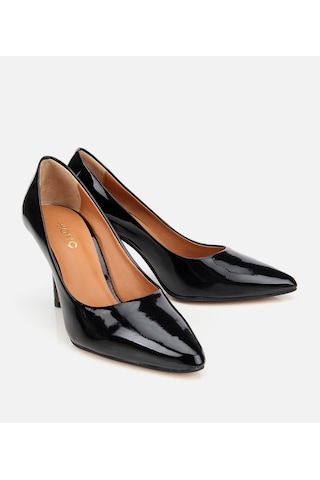 Hotiç Kadın Rugan Deri Siyah Stiletto 01ayh312550a100 Siyah