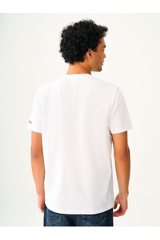 LOFT Regular Fit Erkek Tshirt K.kol Lf2038391 Q1.v1 Beyaz