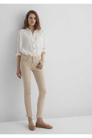 Mavi - Ada Mavi Premium Krem Gabardin Pantolon 1020586447 Bej