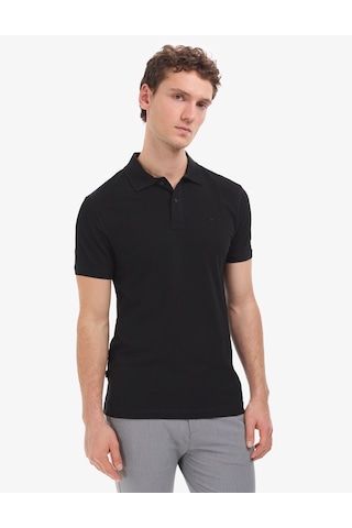 Pierre Cardin Erkek Siyah Tişört Basic 50321128-vr046
