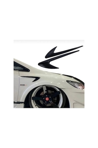 Volkswagen Arteon Uyumlu Parlak Siyah Çamurluk Venti Sağ Sol