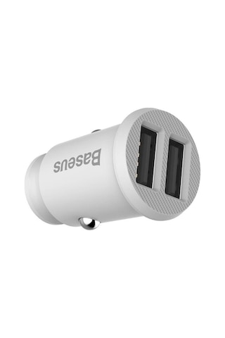 Baseus Ccall-ml02 Mini Dual Usb 3.1a Max Çıkışlı Hızlı Araç Şarj