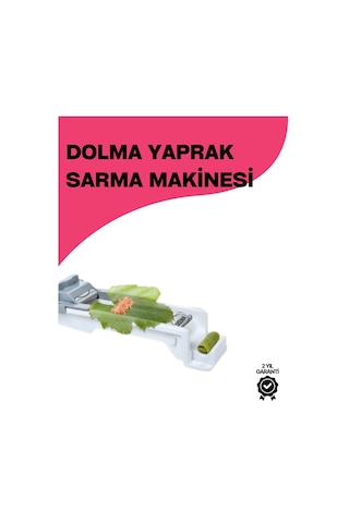 Ev Tipi Yaprak Sarma Aparatı Dakikalar İçinde Tepsi Tepsi Sarma Hazırlayın