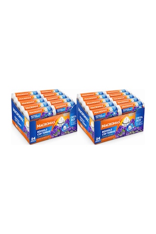 Büzgülü Çöp Torbası Orta Boy 55x60cm Leylak Kokulu 10 Adet X 48 Paket