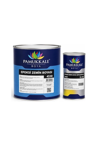 Tr 4530 Solventli Epoksi Zemin Boyası 3.5 Kg Ral 6005 Yosun Yeşili