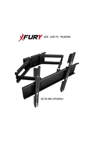 Fury Hareketli Lcd Led Televizyon Duvar Asma Aparatı 32-55"ınch Tv Askı Aparatı