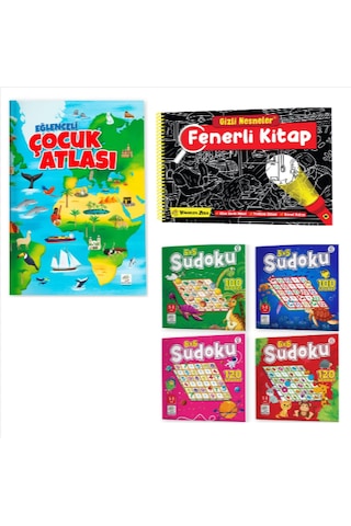 5-8 Yaş Odaklanma Ve Dikkat Setleri Çocuk Atlası
