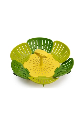 Joseph Joseph 45030 Bloom Katlanır Buharda Pişirme Sepeti - Yeşil