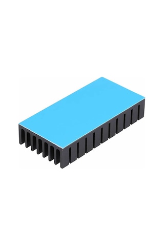25mmx50mmx10mm Alüminyum Soğutucu Pasif Isı Emici Radyatör Peltier Led Elektronik Devre Entegre Vga