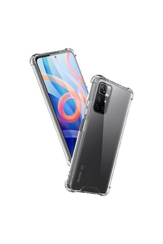 Case 4u Xiaomi Poco M4 Pro 5g Kılıf Darbe Emici Anti Shock Kapak