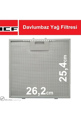 Icf 7260 / 601 Davlumbaz Aspiratör Filtresi Filtre Yt142.2240.01 - 367225585