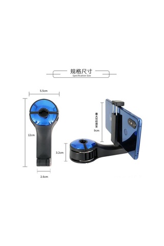 Mufunye Alt Koltuk Otomatik Sabitleyici Telefon Tutucu İle Gömülü Kilitli Oto Başağrı Kanca - Altın Diğer