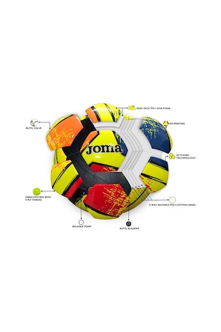 Fosforlu Sarı Joma Futbol Maç Top Dalı Ball Fluor Yellow 400649.061 Sarı