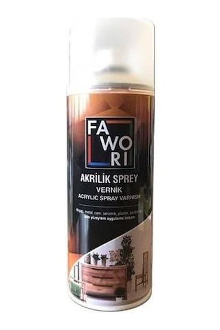Fawori Akrilik Sprey Vernik Parlak 400 ML Fawori Akrilik Sprey Vernik Parlak 400 ML