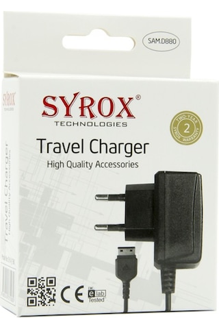 Syrox Samsung Uyumlu Pcb113 Şarj Cihazı - D880 L700 U900 U800 Şarj Cihazı