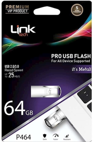 Linktech Pro Premium P464 64 GB Usb 3.0 Flash Bellek
