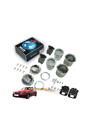 Bmw 5 E39 M5 Yuvarlak-tip Yukarı Katlanır Ayna Seti Sol Ve Sağ Takım