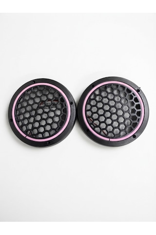 20cm Pembe Ledli Hoparlör Kapağı
