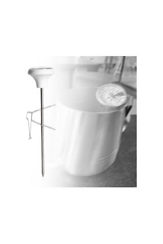 Homyl Süt Köpürtme Termometresi Anında Okunan Mutfak Beyaz