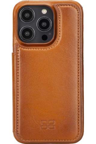 Bouletta Apple Uyumlu  iPhone 14 Pro Deri Kılıf Ubw Rst2ef
