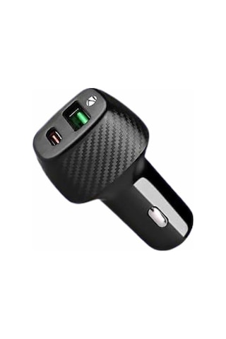 Tek 38w Usb Type-c Girişli Oto Çakmaklık Araç İçi Hızlı Şarj Çakmaklık Şarj Aleti Najmaddin