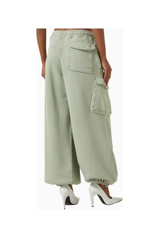 Represent Initial Cargo Sweatpants, Pamuklu Fleece Ve Çok Cepli Lüks Rahatlık Yeşil