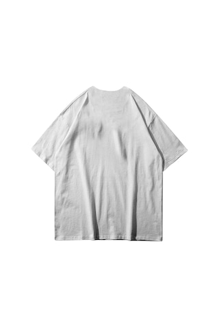 Noıssey Chulchan Shop Xhumanx Hoppidik Oversize Streetwear T-shirt Beyaz