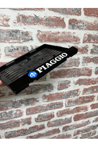 Pıaggıo Pleksi Motor Plakalığı