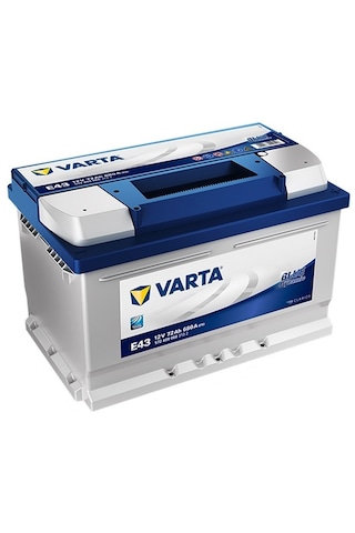 Varta Blue Dynamic E43 Alçak 12 V 72 Ah 680 Cca Akü-yerinde Montaj