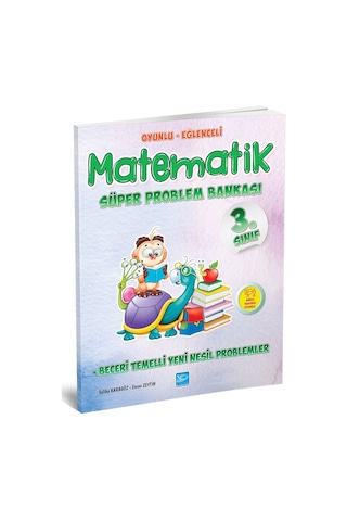 3. Sınıf Oyunlu-Eğlenceli Matematik Süper Problem Bankası